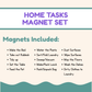 MagMates - Home Tasks Magnet Set